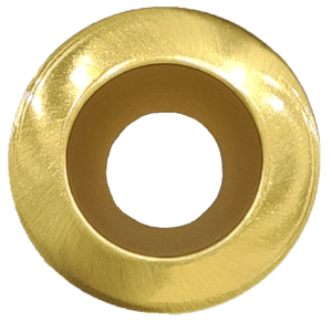 Brushed Brass Round