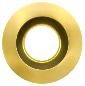 Brushed Brass Round