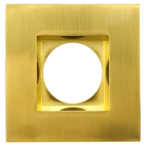 Brushed Brass Square